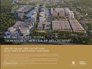 Global city  masterise homes mở bán pk nhà phố gần khu kênh đào nhạc nước 2km, ttm lớn tại tp. hcm