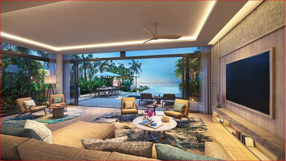 Duy nhất 1 căn mặt biển mẫu AB Beach Front Villa Melia Hồ Tràm cần bán. LH 0912357447