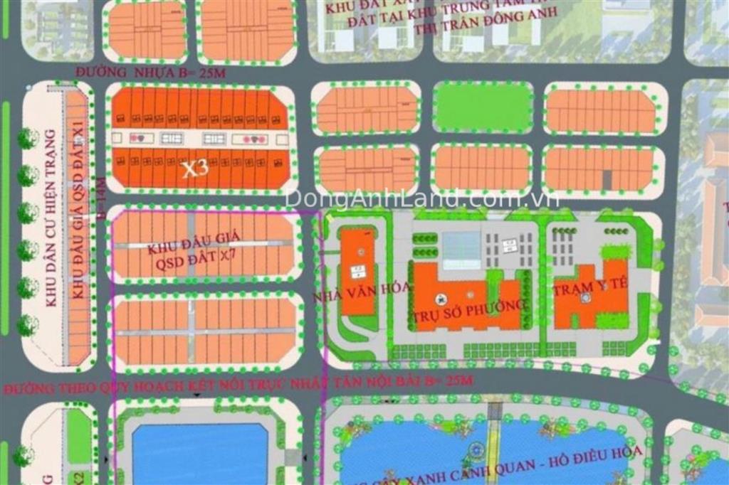 BÁN ĐẤT ĐẤU GIÁ X7 UY NỖ ĐÔNG ANH HÀ NỘI - VƯỜN ĐÀO KINH DOANH