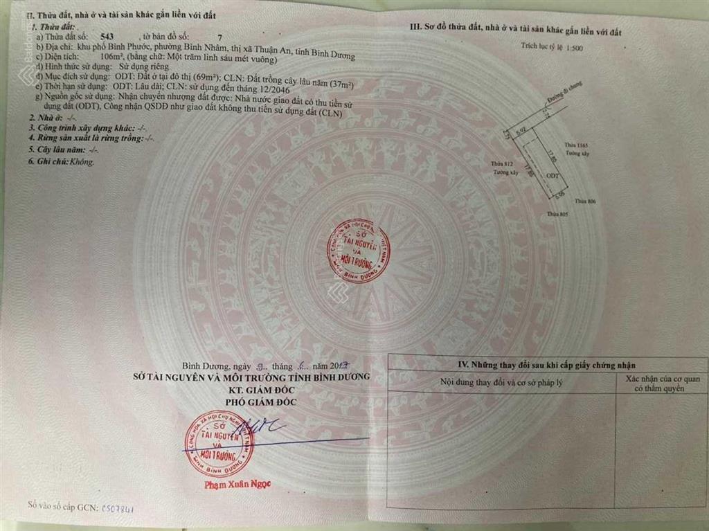 Bán nhà nguyễn chí thanh, bình nhâm, thuận an, bình dương