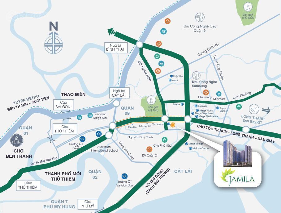 Cập nhật căn 2pn bán tại jamila khang điền, full nội thất, sổ hồng liền tay, hỗ trợ khách vay bank