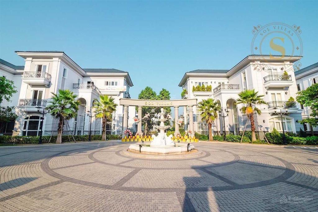 Biệt thự sol villas 132m2, nhà 2 mặt tiền trước sau, chỉ 17,2 tỷ.  0902.746,319