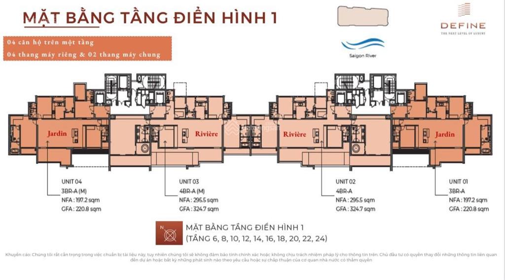 Với 41,9 tỷ sở hữu căn 03 phòng ngủ + hồ bơi riêng tại define 325m2.  0931 356 ***