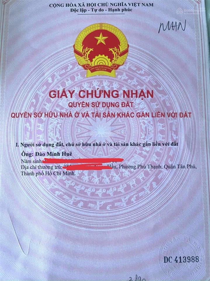 Cần ra đi đất 10x26m  diện tích 264m2 thổ cư, mỹ hạnh nam, đức hoà, long an.  0798 758 ***