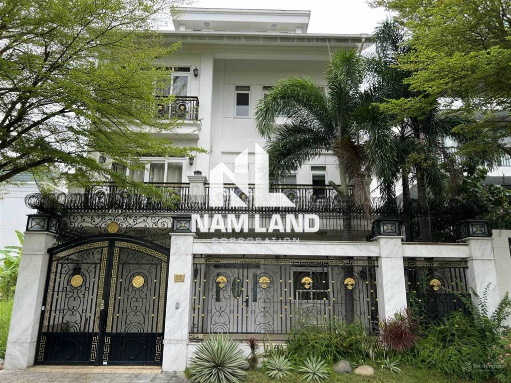 Cho thuê biệt thự khu dân cư sông giồng gần sông sài gòn, bảo vệ an ninh 24/24 để ở, văn phòng ct