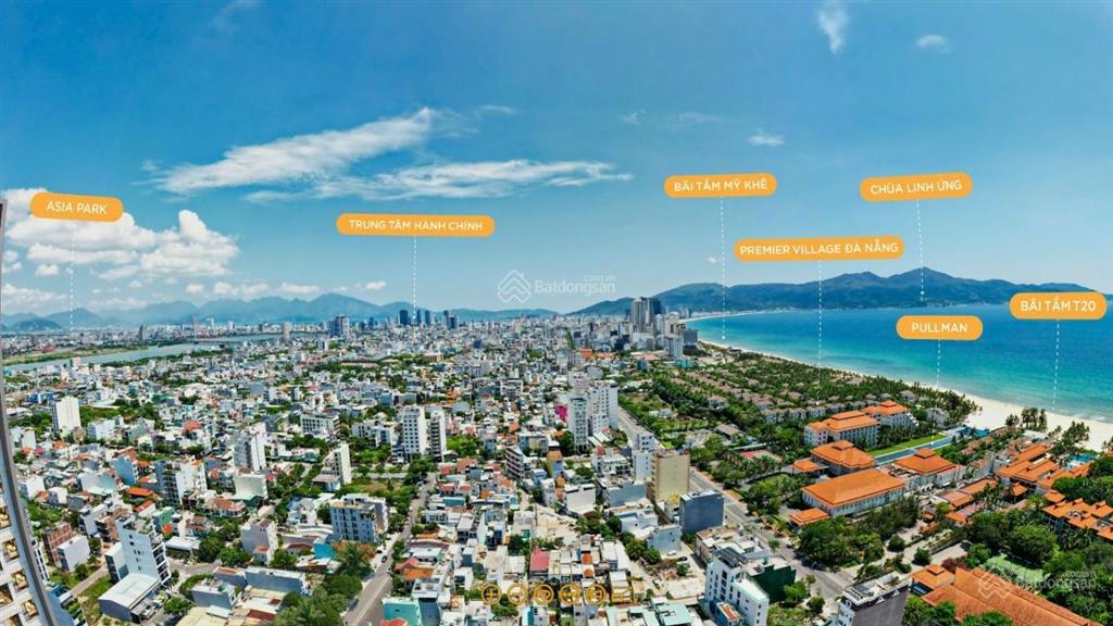 Bán căn hộ cao cấp 2 phòng ngủ view biển mỹ khê, trung tâm đà nẵng, sở hữu lâu dài