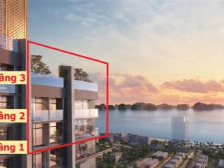 Suât nội bộ penyhouse sky villa icon40, 3 tầng, hồ bơi riêng, 369m2, 37tr/m2, nội thất cơ bản