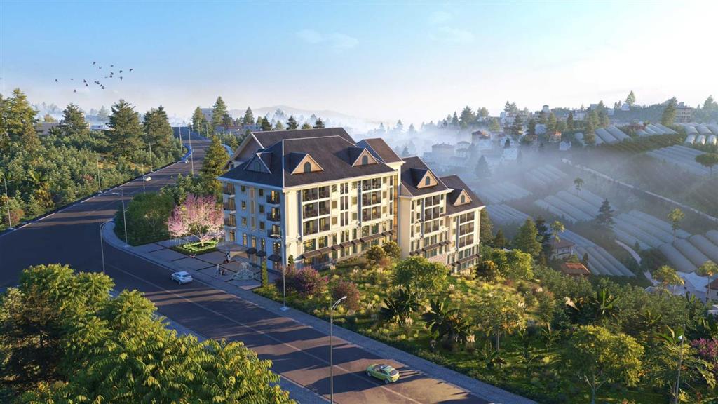 Bán căn hộ sun garden đà lạt đã bàn giao  sổ hồng riêng sở hữu lâu dài  bank hỗ trợ vay 70%