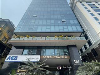 Cho thuê văn phòng tại detech tower ii diện tích 100m2  181m2  220m2  385m2 giá 190.020vnđ/m2/th