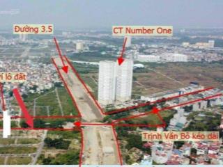 Em bán lô đất 49m2, mặt đường Trịnh Văn Bô, vỉa hè 7m, đường 60m, giá đầu tư tốt nhất cam kết chính chủ không kênh