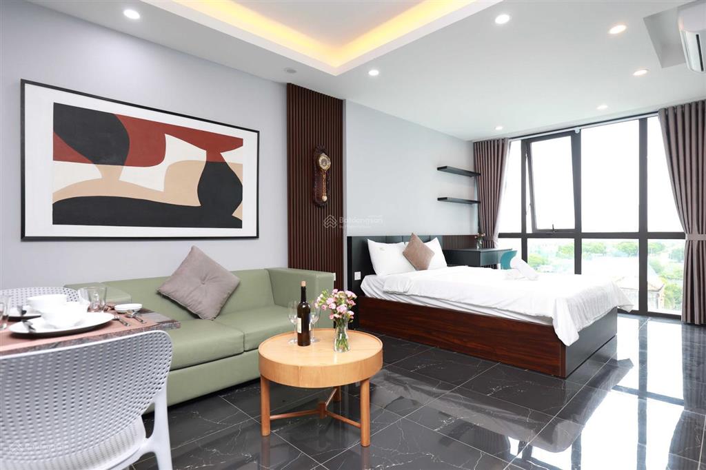 Cho thuê căn hộ dịch vụ full đồ studio mới ở trịnh công sơn, ngay tttm lotte tây hồ, hà nội