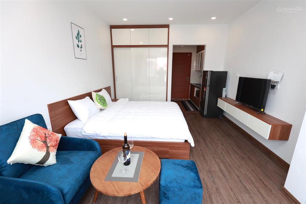 Cho thuê chdv studio full đồ mới ở phố đi bộ trịnh công sơn, nhật tân, tây hồ, ở tttm lotte tây hồ