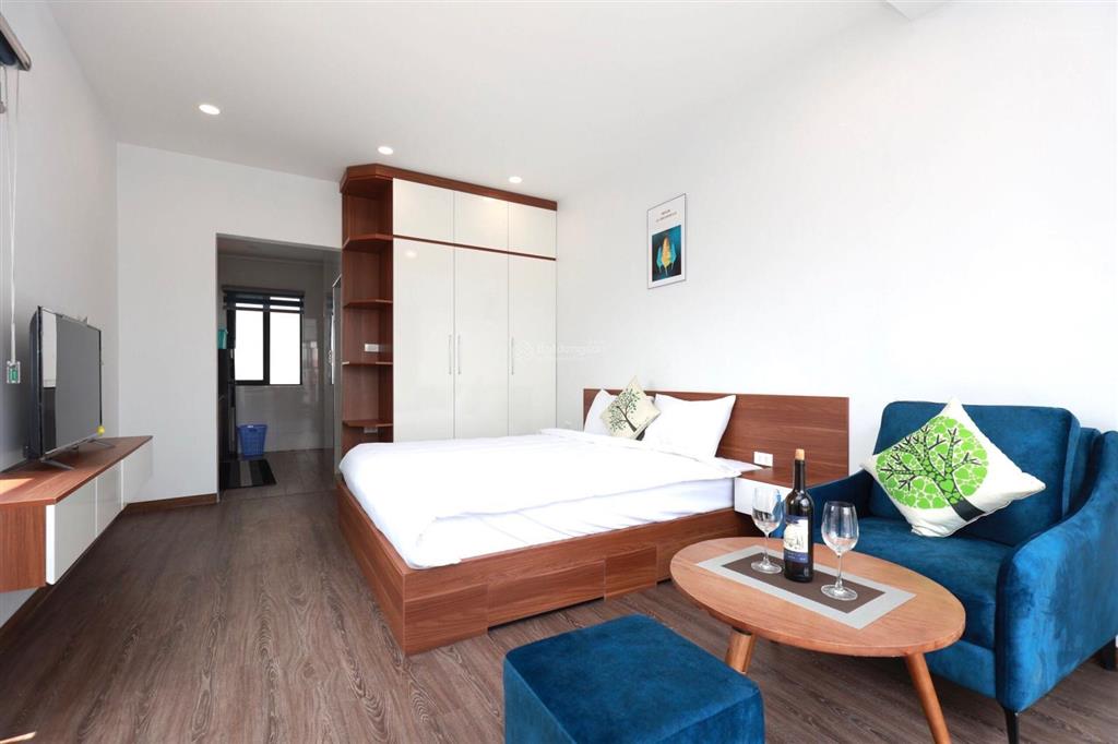 Cho thuê chdv studio full đồ mới ở phố đi bộ trịnh công sơn, nhật tân, tây hồ, ở tttm lotte tây hồ