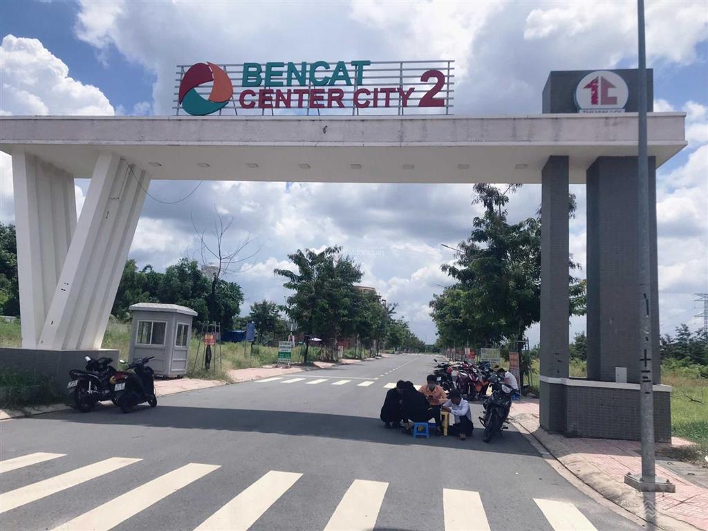 Cần bán gấp lô đất sổ sẵn giá rẻ dự án bến cát center city 2, mặt tiền hùng vương, an điền, bến cát