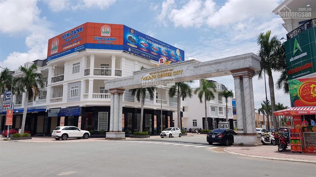 Kẹt tiền bán gấp lô đất sổ sẵn khu đô thị golden center city 1 mỹ phước, thành phố bến cát, vay 70%