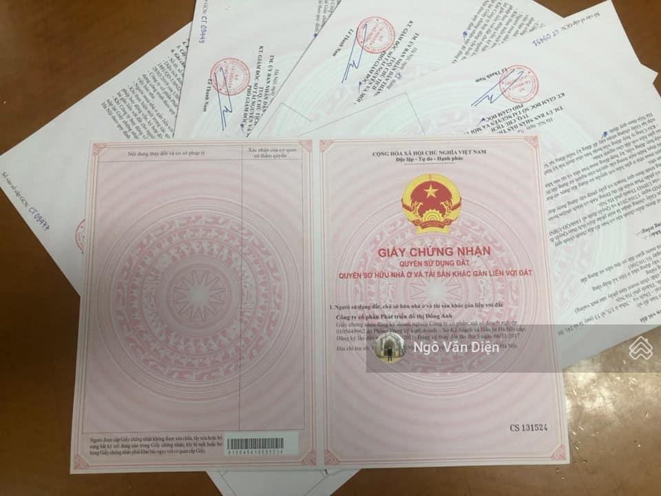 Happy land đông anh  cập nhật quỹ hàng chuyển nhượng tháng 1/2026. vị trí đẹp, chỉ hơn 9 tỷ đồng