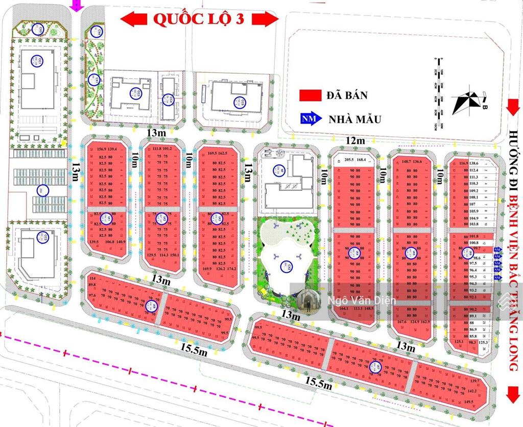 Happy land đông anh  cập nhật quỹ hàng chuyển nhượng tháng 1/2026. vị trí đẹp, chỉ hơn 9 tỷ đồng