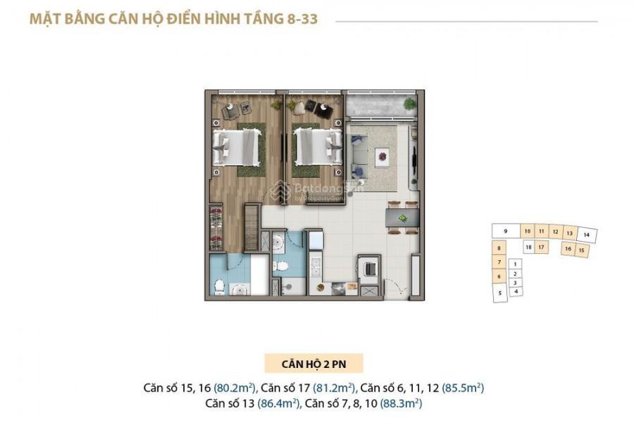Tin thật 100%! bán gấp ch saigon royal 88m2  2pn, view, bitexco. giá chỉ 10.6 tỷ.  0941 190 ***