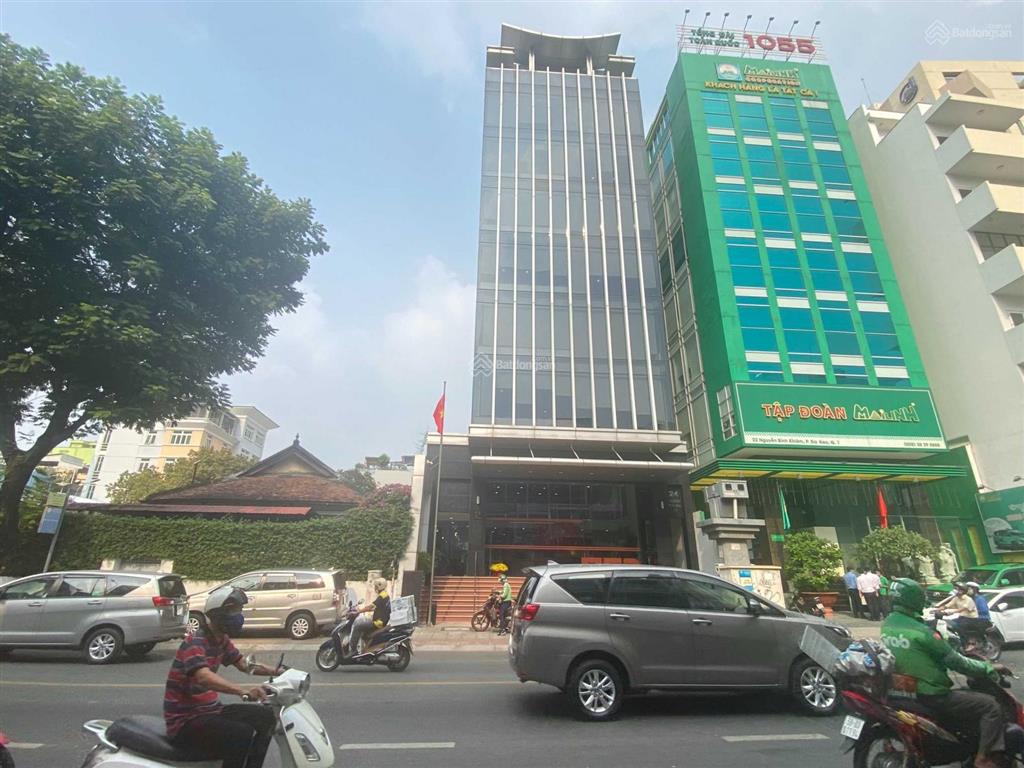 Cho thuê tòa mặt tiền số 24 nguyễn bỉnh khiêm, q. 1, dt 12x35m, 2 hầm 1 trệt 8 lầu, dtsd 2.000 m2