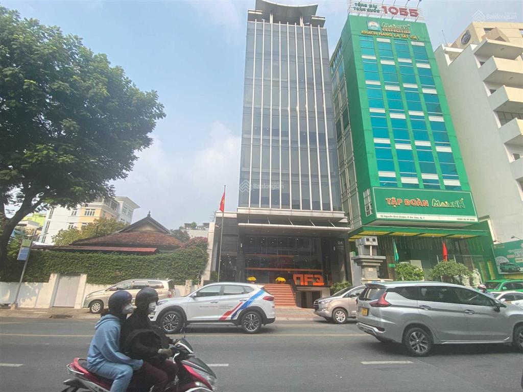 Cho thuê tòa mặt tiền số 24 nguyễn bỉnh khiêm, q. 1, dt 12x35m, 2 hầm 1 trệt 8 lầu, dtsd 2.000 m2