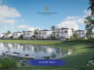 Suất ngoại giao căn biệt thự mặt biển dự án grand bay halong villa, 907m2, 130 tỷ,  0936 207 ***