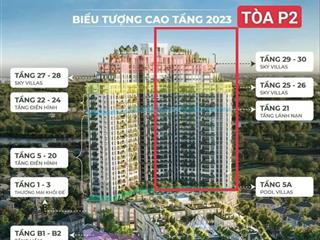 Tiếp tục ra mắt tòa tháp căn hộ p2 central park residences với chính sách cực ngầu