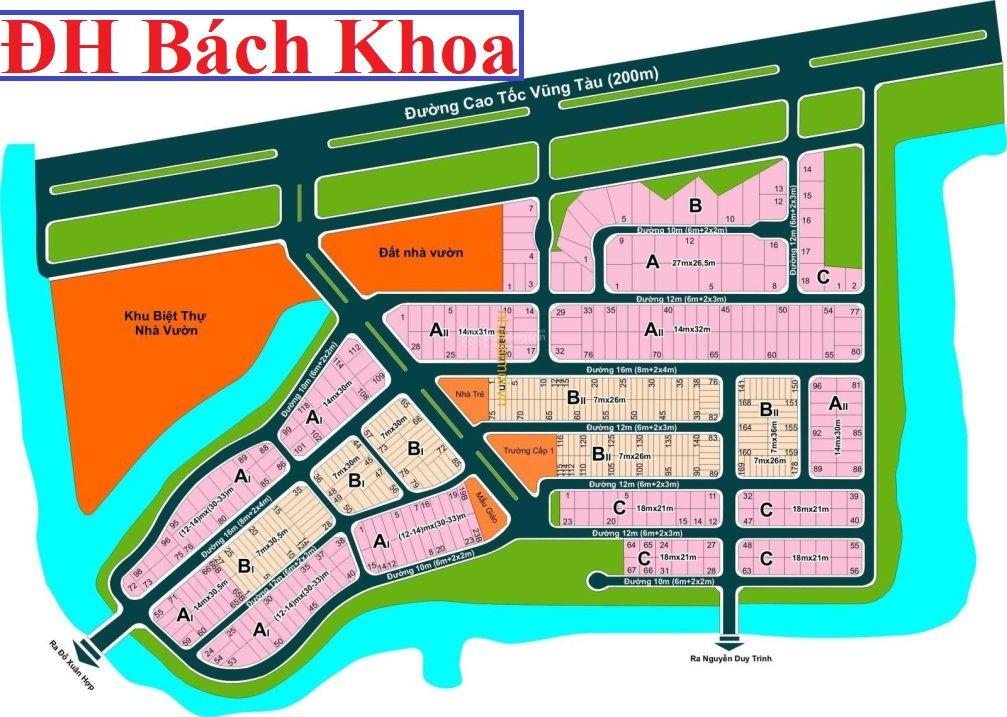 Bán nhanh nền đất trục chính DT 360m2, thông ra Nguyễn Duy Trinh tại Đại học Bách khoa quận 9