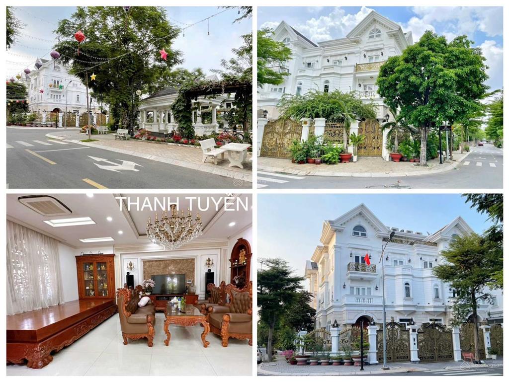 Giảm giá biệt thự góc 2 mt, có thang máy, nội thất gỗ sang trọng, cityland gardenhills. thanh tuyền