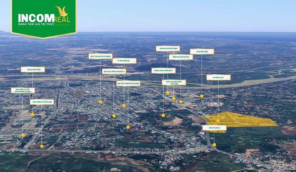 Bán đất Khu Phú mỹ Quảng Ngãi, đường 17,5m sổ sẵn