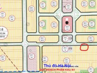 Cần chuyển nhượng gấp đất biệt thự mặt đường 21,5m khu mở rộng Cienco5 Mê Linh.