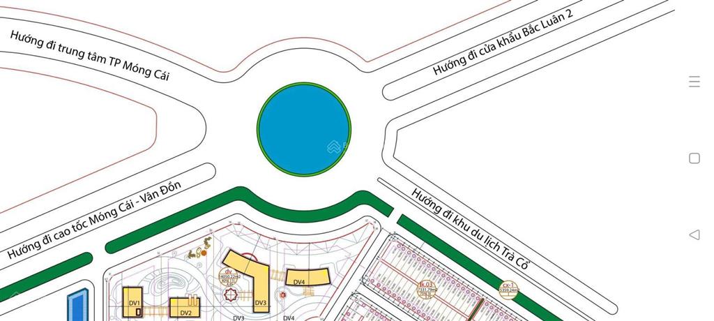 Bán đất sổ đỏ mặt đường trần nhân tông dự án asc móng cái tại nút giao đường cao tốc. đt 0912 594 ***