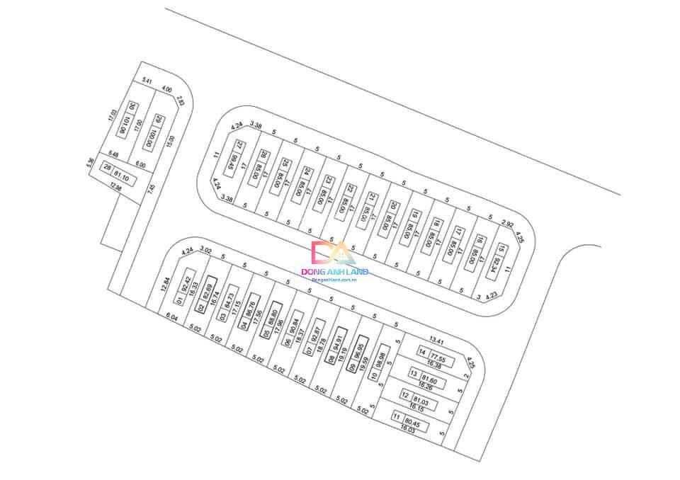Bán đất đấu giá x4 thôn đầm, vân nội, đông anh, gần đầm vân trì
