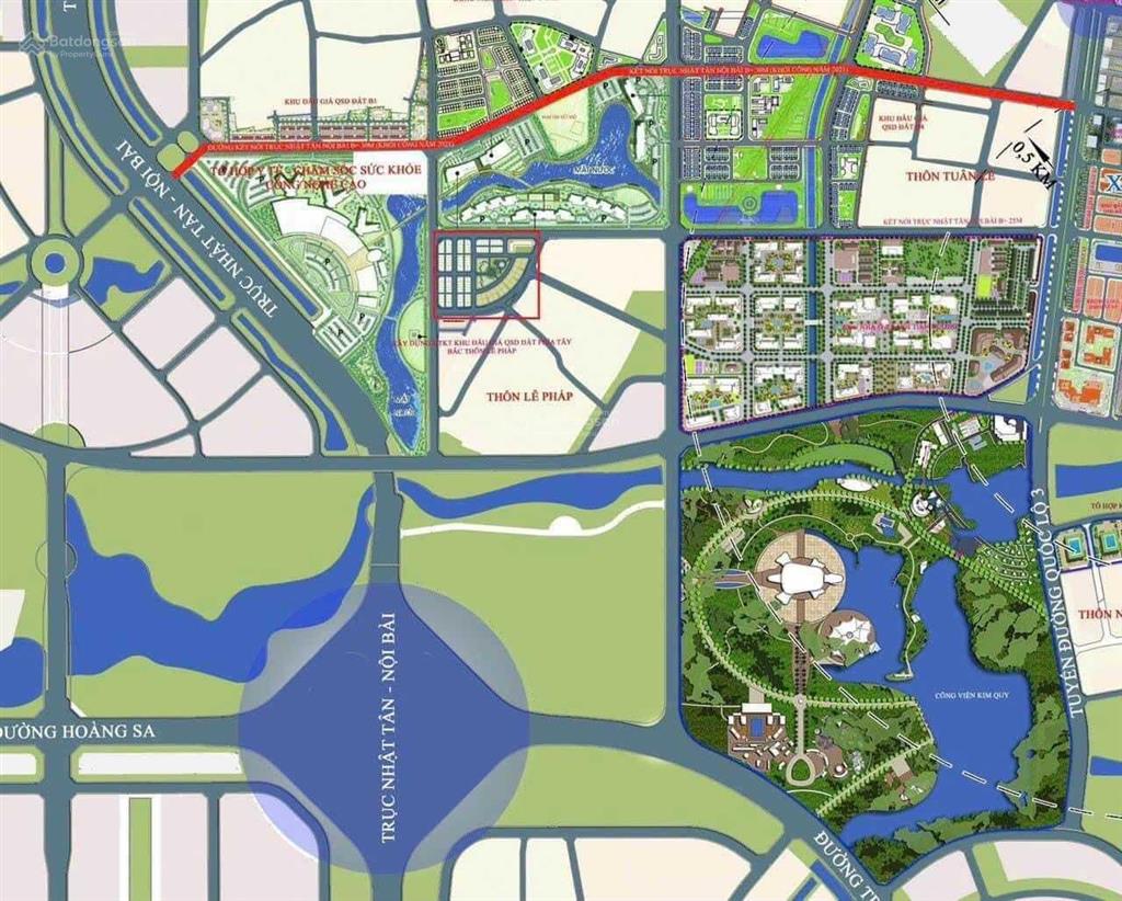Đất đấu giá tây bắc lễ pháp, tiên dương, đông anh