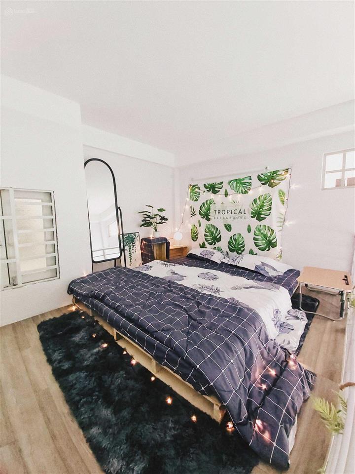 Phòng có gác (duplex) cv làng hoa full nội thất xịn xò mới keng
