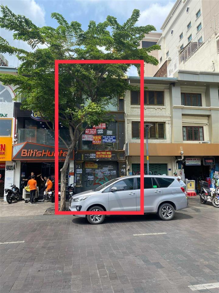 Cho thuê nhà mặt tiền số 49 nguyễn huệ, quận 1, dt 8x26.5m, 1 trệt 2 lầu, st, dtsd 424m2