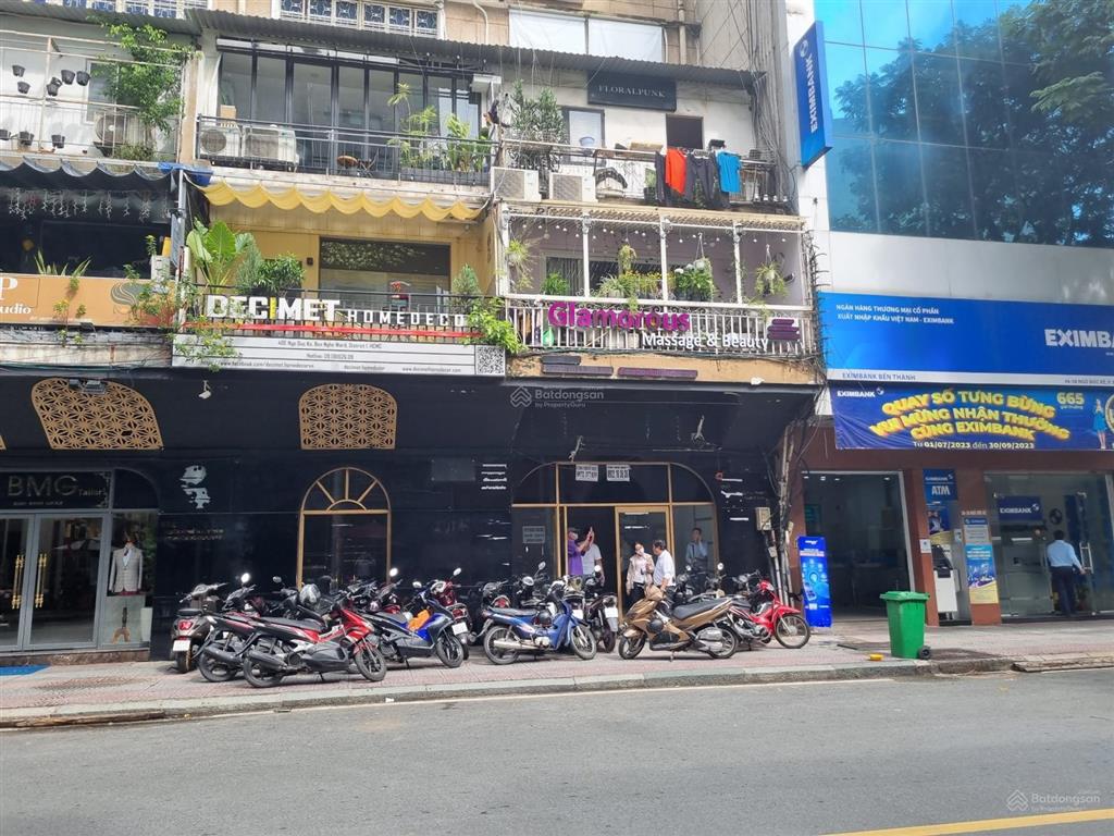 Cho thuê nhà góc 2 mt số 366 đường lý thái tổ, quận 3, dt 9x17.5m, 1 trệt, 2 lầu, dtsd 473 m2