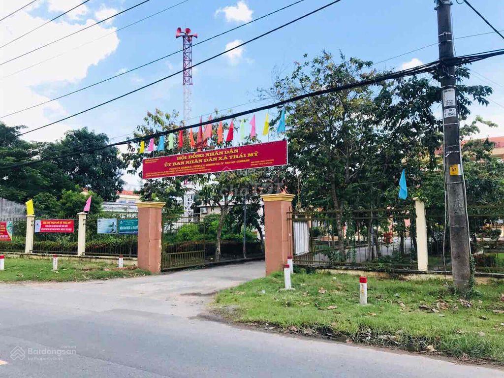 Siêu rẻ nhà vườn qui hoạch thổ cư hiện hữu đông đúc, đường nhựa, thái mỹ, củ chi 23x114m  4 tr/m2