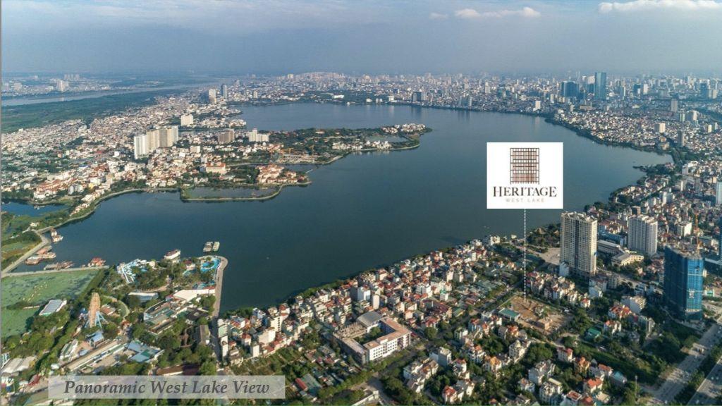 Bán chung cư Heritage West Lake 679 Lạc Long Quân, Tây Hồ, Hà Nội - View trọn Hồ Tây đẳng cấp 5 sao