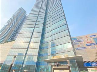 Cđt cho thuê văn phòng hạng a tòa keangnam landmark 72 tower phạm hùng 98  1890m2, giá 246.540đ/m2