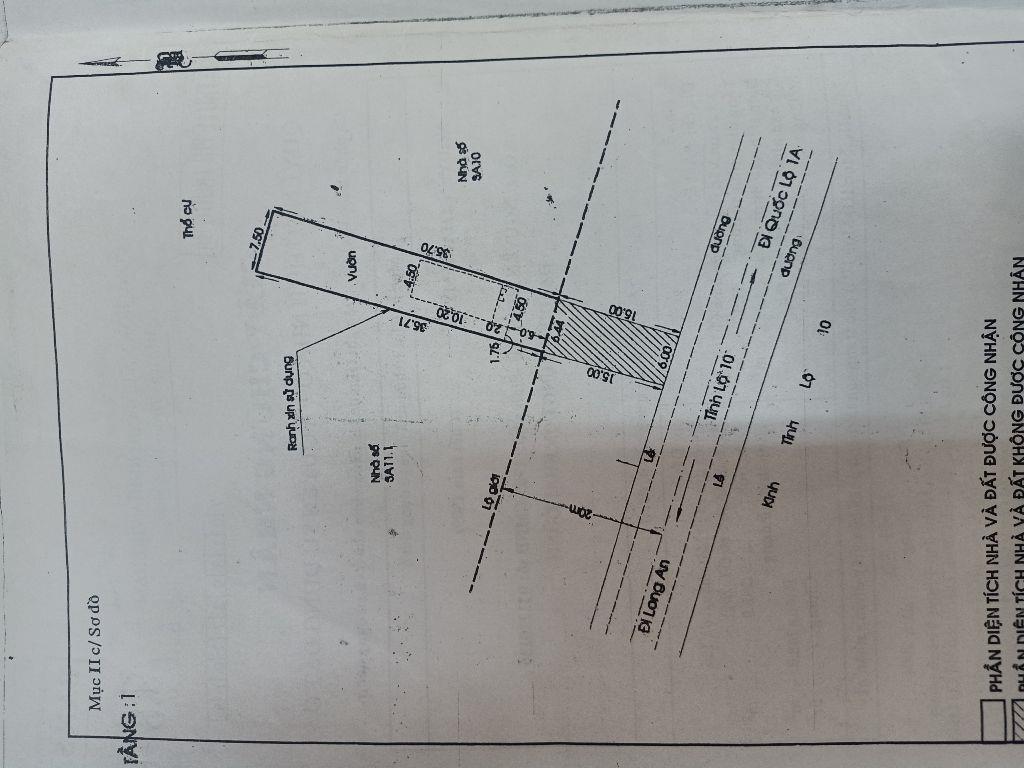 Bán nhà MT Tỉnh Lộ 10, Phạm Văn Hai, Bình Chánh, DT 6,5x51m nở hậu 7,5m giá 12,5 tỷ: LH 0906975715