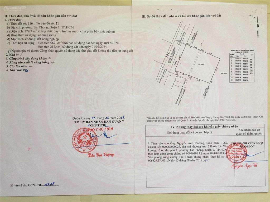 Cần cho thuê gấp mặt bằng 25x30 mặt tiền lê văn lương giá 70tr/1tháng vị trí cực đẹp