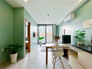 Cho thuê căn hộ 40m2  tách bếp cao cấp ngay hutech, ngã tư hàng xanh. an ninh tuyệt đối