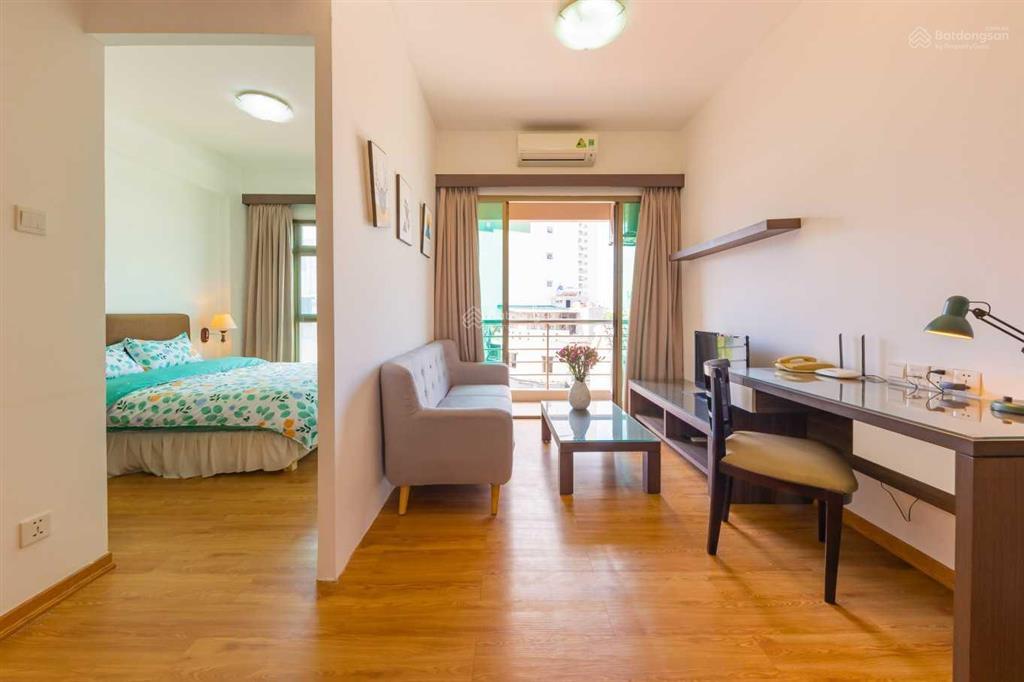 Căn hộ cao cấp 1k1n cho thuê full đồ giá 10.5 triệu, 45m2 117 xuân thủy, cầu giấy