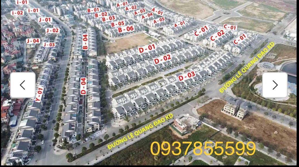 Cần bán biệt thự Dương Nội Dãy D1 225m2 gần hồ điều hòa 12ha, không lỗi PT, 4x tỷ. Lh: 0937 855 599