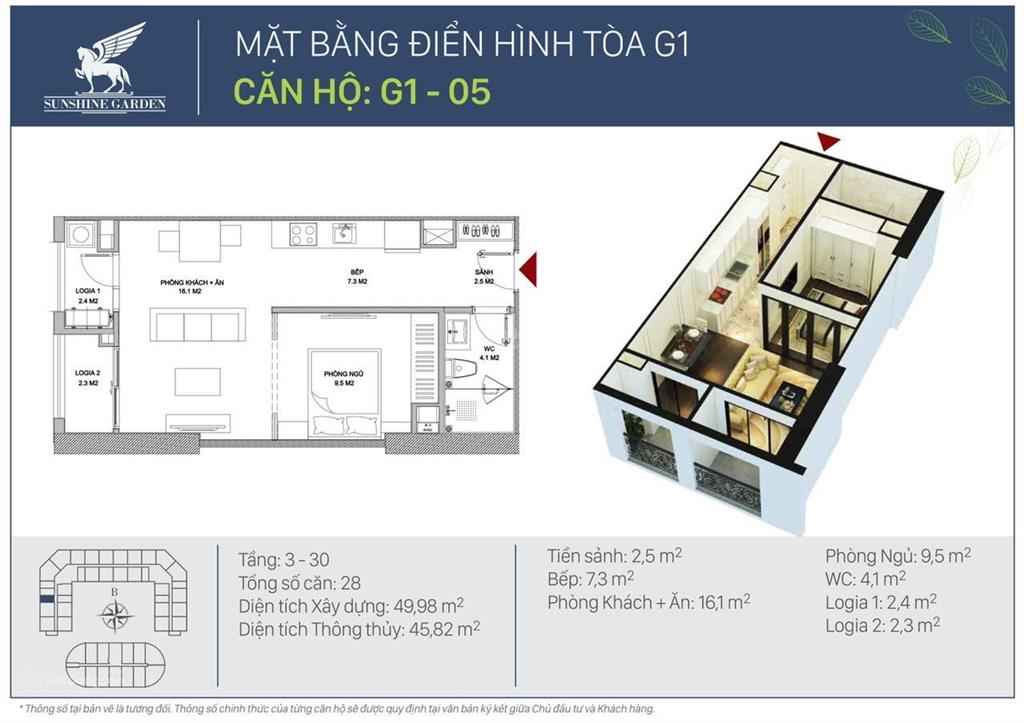 Chính chủ bán ch sẵn slot ô tô 1pn view thoáng ngoại khu sunshine garden giá 4tỷ38   0812 395 ***