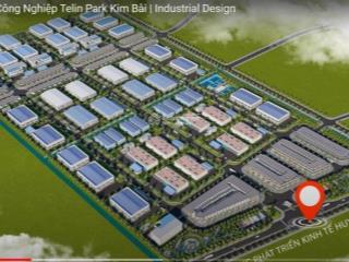 Chính chủ bán lô đất xưởng 2100m2 dự án cụm công nghiệp telin park kim bài giá chỉ nhỉnh 7tr/m2