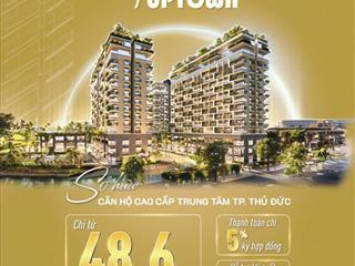 Cần bán căn hộ 2pn fiato uptown tđ, mặt tiền tô ngọc vân liền kề vành đai 2 chỉ 3.8tỷ dt 80m2