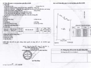 Bán nhanh 8.800m2 mặt tiền ven biển hồ tràm. ngay ngã tư hồ tràm. 200 tỷ có thương lượng