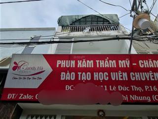 Lê đức thọ 3 tầng dt (411m) 3pn lớn 3wc chính chủ bán  0906 389 ***