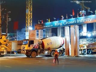 Nhận booking đợt mở bán king crown infinity thủ đức, thanh toán 25% trong 2 năm